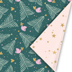 Cadeaupapier XMAS groen