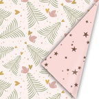 Cadeaupapier XMAS roze