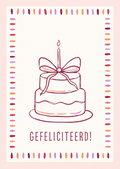Kaart gefeliciteerd