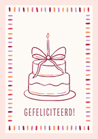 Kaart gefeliciteerd