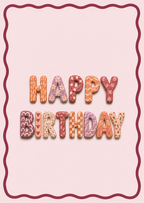 Kaart happy birthday