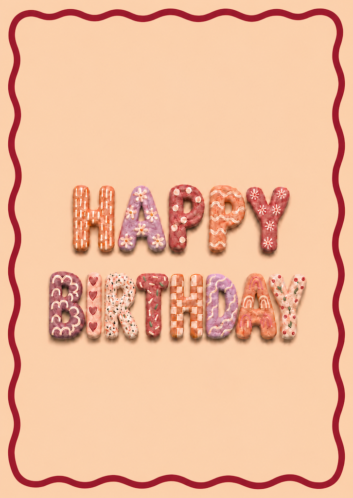 Kaart happy birthday