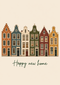 Kaart happy new home