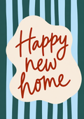 Kaart happy new home