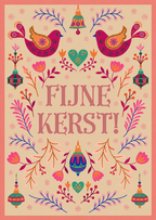 Kaart kerst | fijne kerst