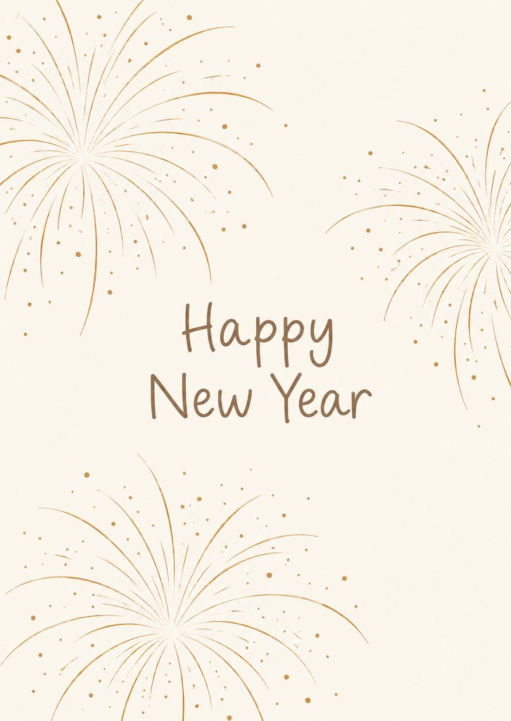 Kaart happy new year