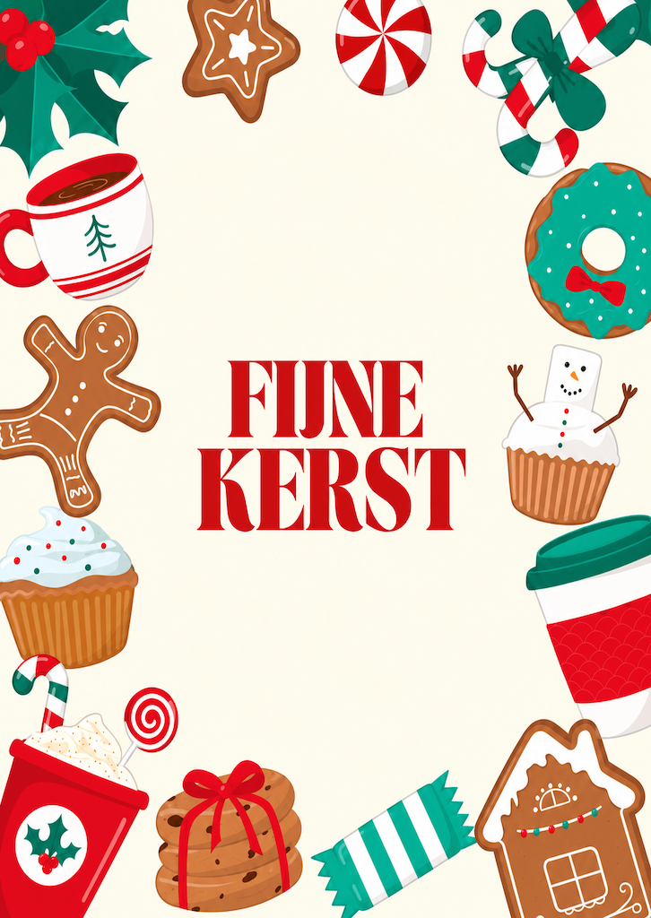 Kaart kerst | fijne kerst